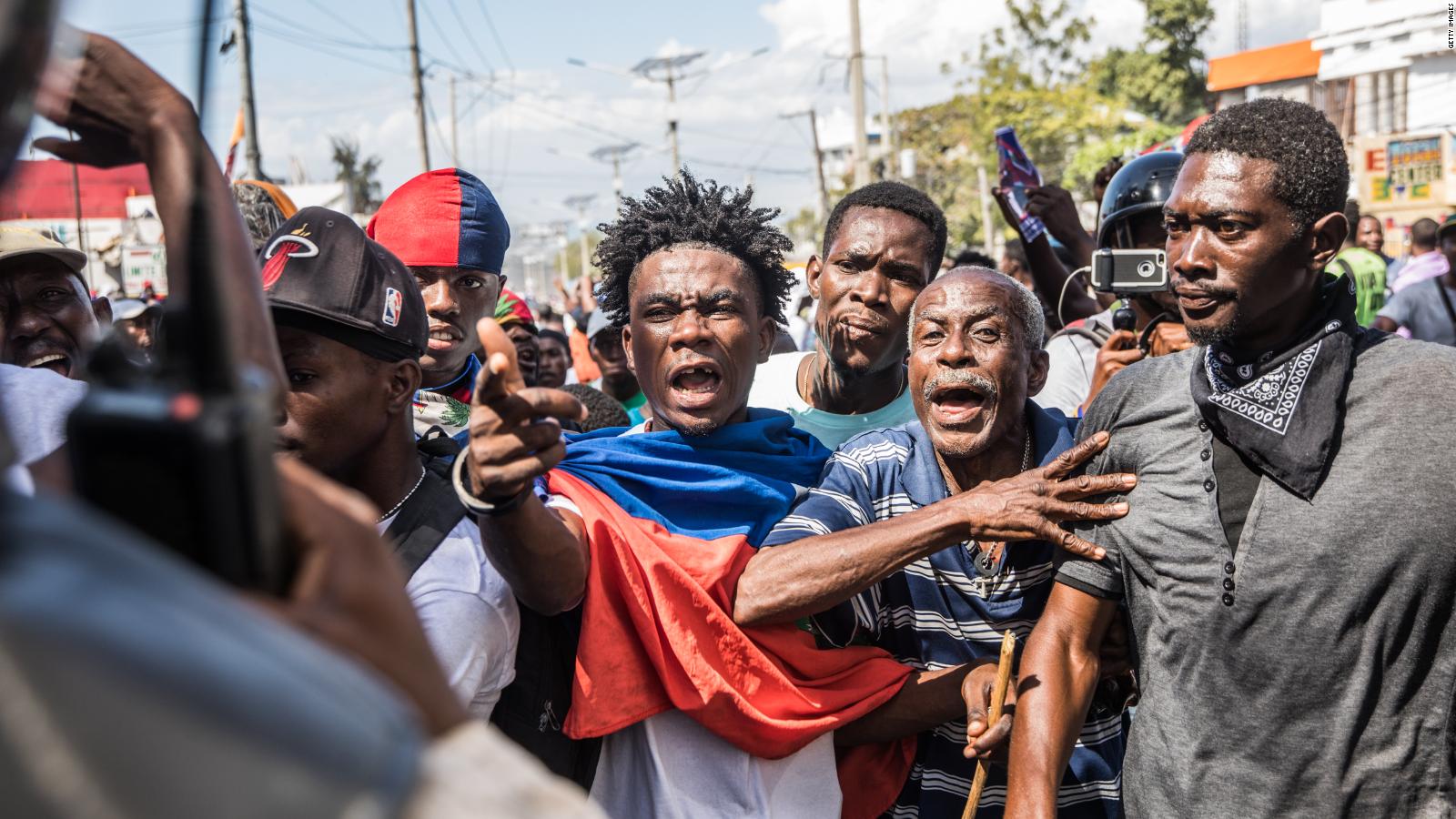 Manifestation en Haïti contre une probable occupation militaire étrangère